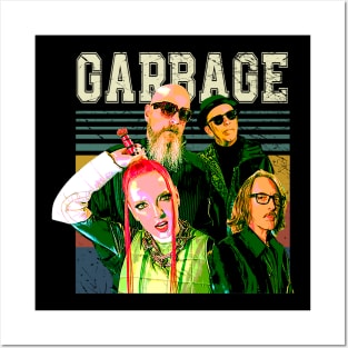 Paranoid Chic Garbages Band T-Shirts, Infuse Your Style with the Paranormal Presence of Alt Rock Posters and Art